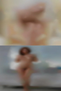 She's almost always nude on.